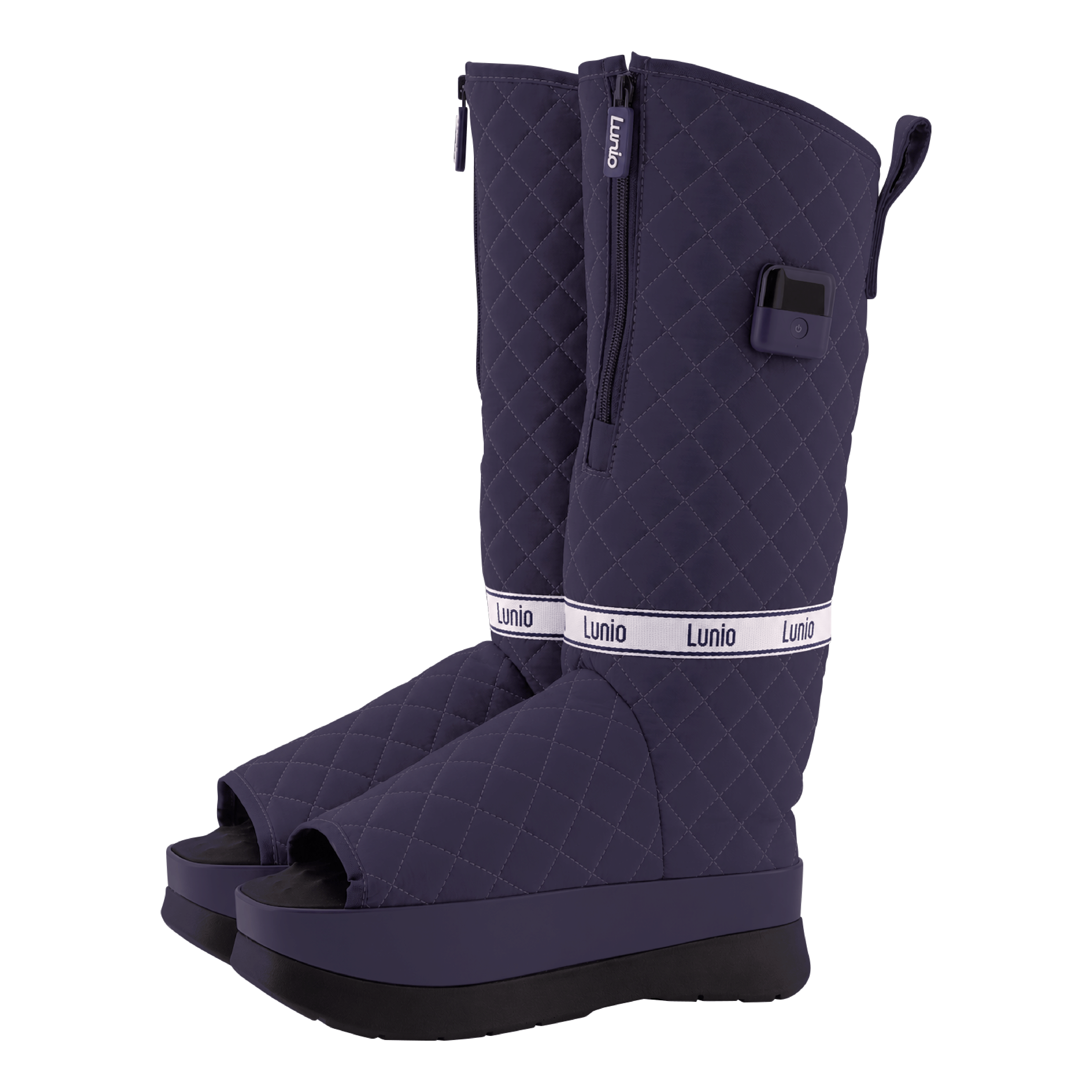 รองเท้านวดไฟฟ้าแบบไร้สาย LUNIO รุ่น MASSAGE BOOTS PURPLE_0